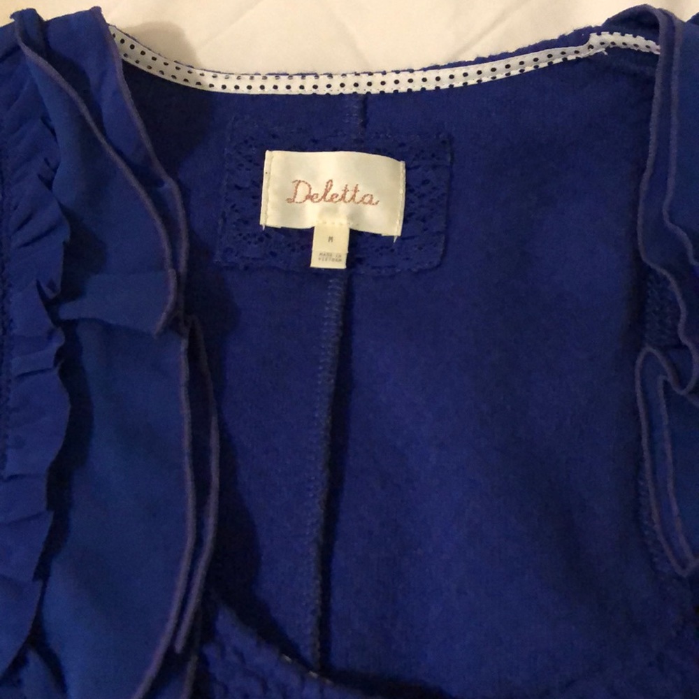 Anthropologie Ruffled Top - Picture 4 of 8
